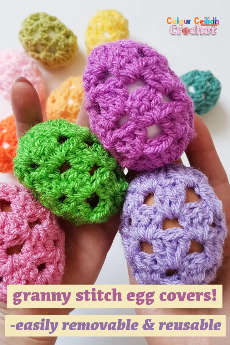 This crochet Easter egg covers photo tutorial walks you through a few easy steps to help you complete this funky looking Easter project fast.