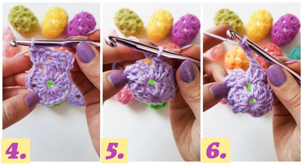 This crochet Easter egg covers photo tutorial walks you through a few easy steps to help you complete this funky looking Easter project fast.