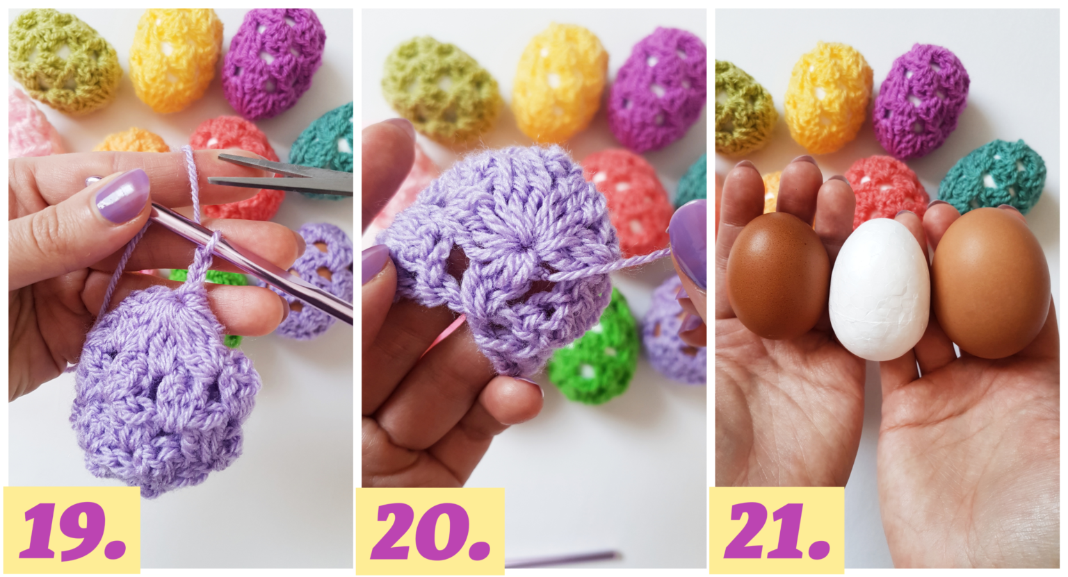 Last Minute Crochet Easter Egg Cover » Colour Ceilidh Crochet