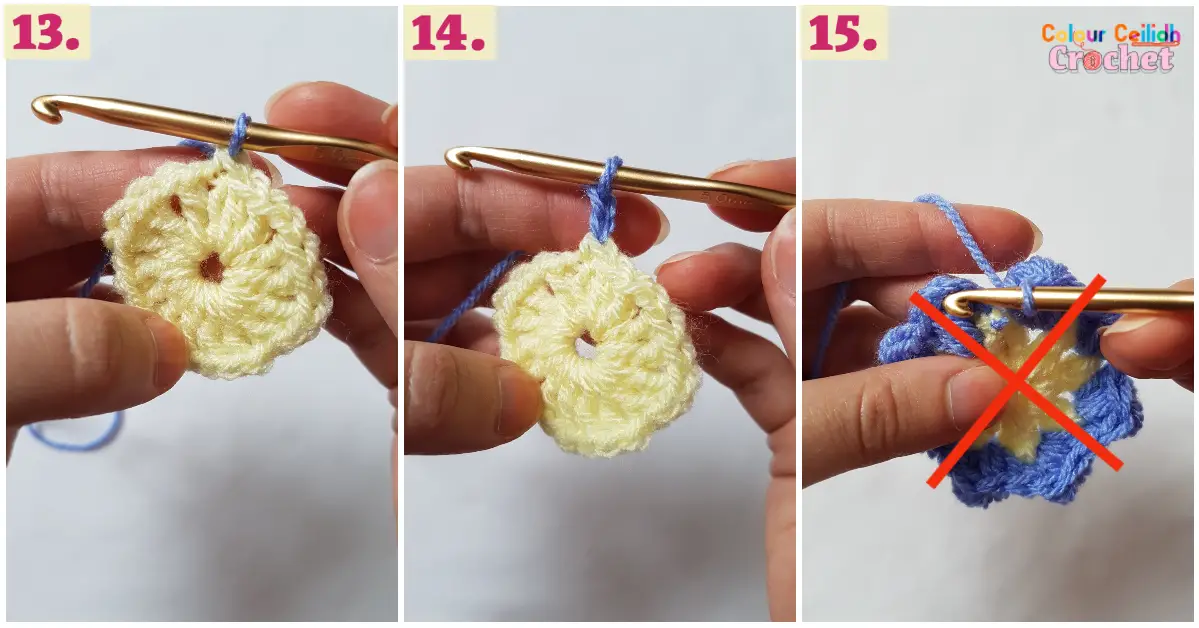 In this No Tails Color Change In Crochet tutorial you will learn exactly how to change color in crochet leaving no yarn tails to weave in at the end between rounds, rows or stripes.