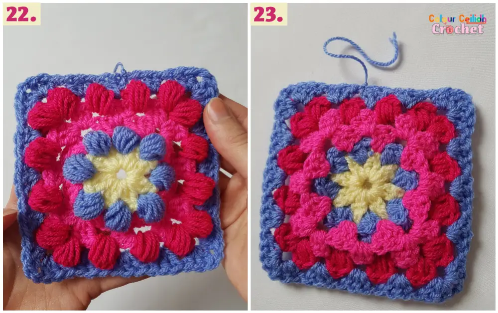 In this No Tails Color Change In Crochet tutorial you will learn exactly how to change color in crochet leaving no yarn tails to weave in at the end between rounds, rows or stripes.