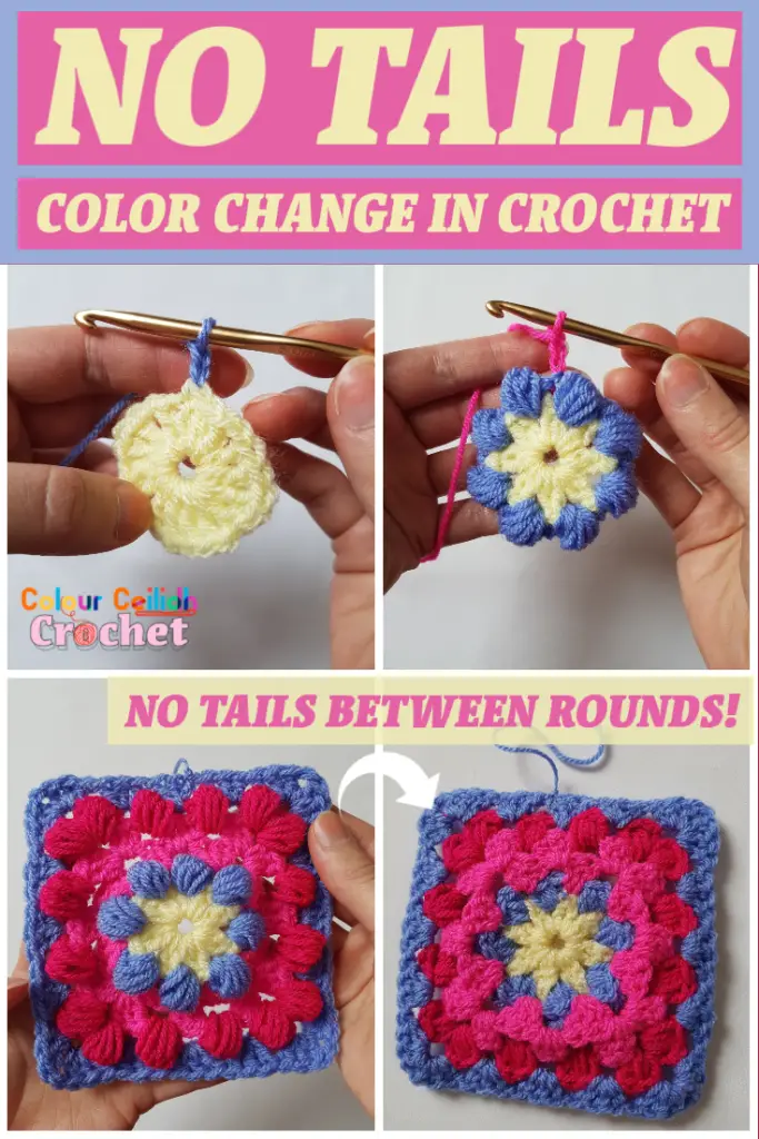 How To Join New Yarn In Crochet With A Slip Stitch In 4 Easy Steps