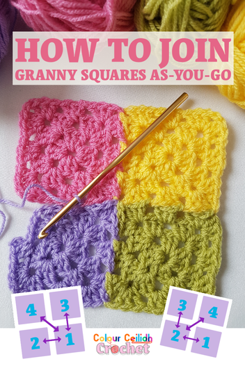 How to get your granny squares right every time. – Germander Cottage Crafts